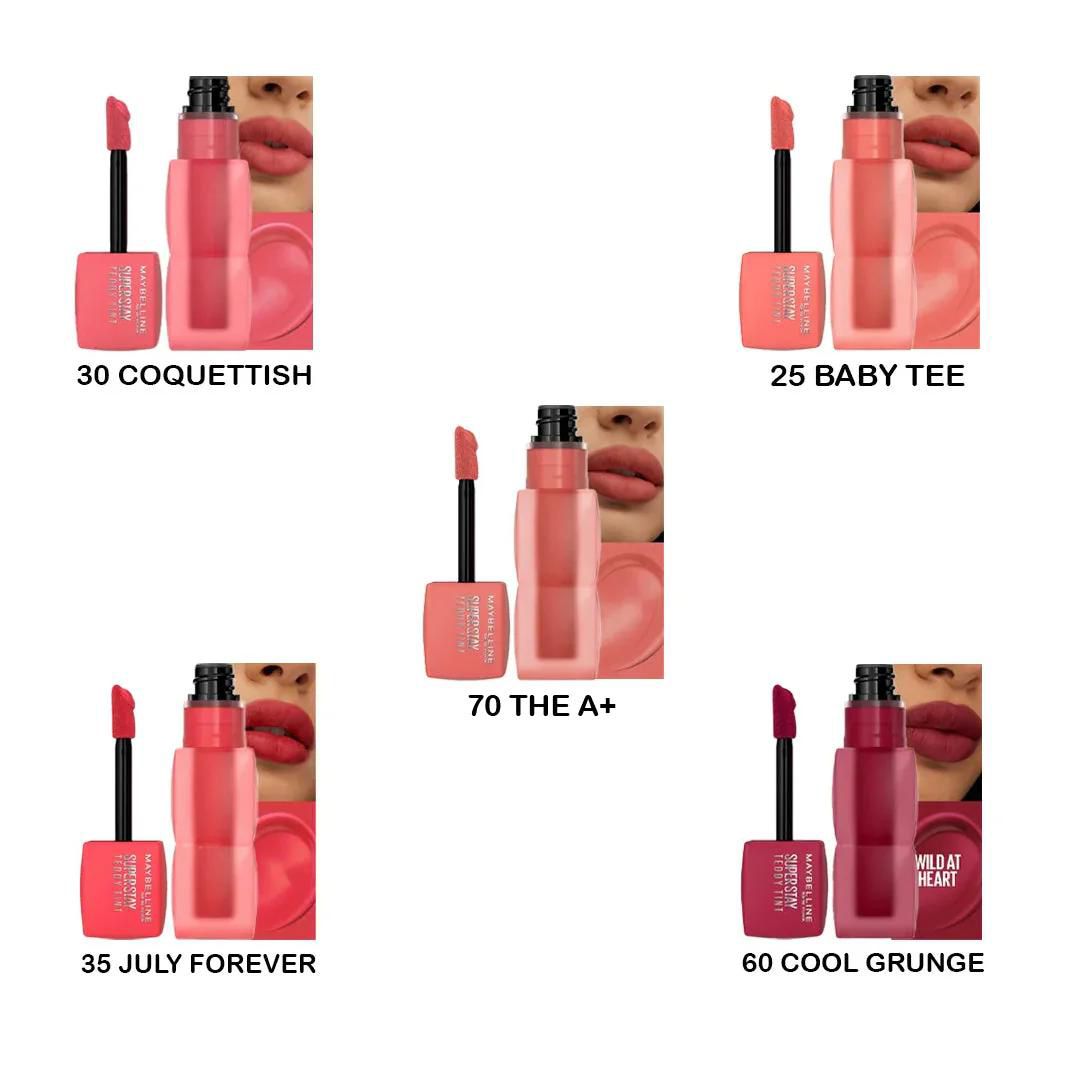 تيدي تنت مايبلين- maybelline teddy tint