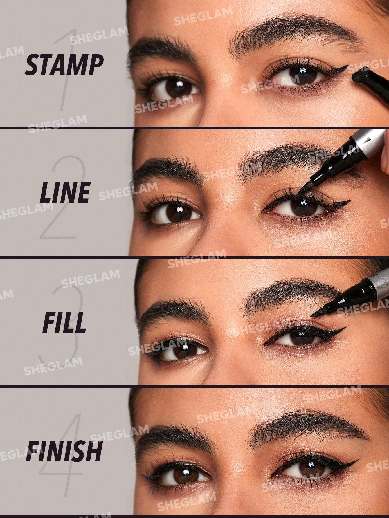 Wing It Waterproof Liner Duo-Black h - ايلاينر شيجلام